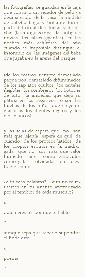 Los actos anteriores